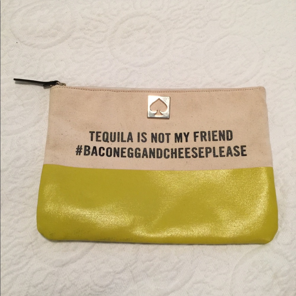 Kate Spade “Tequila is not my Friend” Clutch